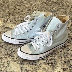 Converse Light Blue High-Top Athletic Shoes
